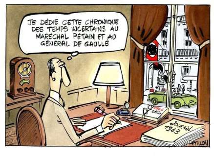 René Pétillon - Dessin original - Encre de Chine et aquarelle | Catawiki