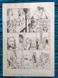 Les Voies du Seigneurs T4. - Calderon, Jaime - Planche originale (p.25) - Les voies du Seigneur T.4 | Catawiki