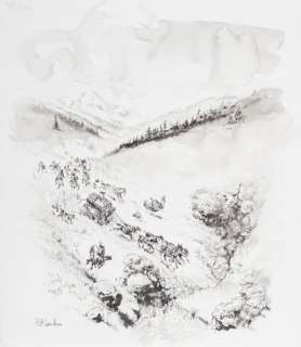 Blanchin, Mathieu (1... | Etude pour la couverture de l’étui des 3 tomes Martha... | Stanley’s Auction