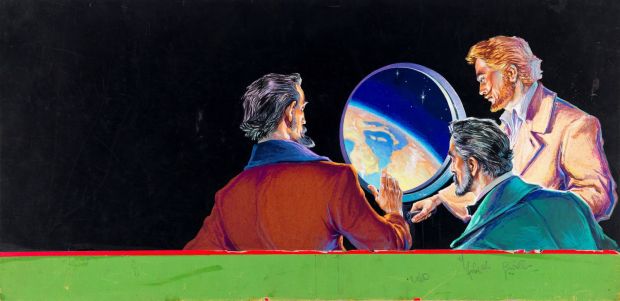 Lot 177 - Pikka (Piero Cattaneo) - From Earth to the Moon, 1956 | Urania Casa d’Aste