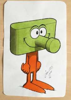 Jacovitti - Illustrazione originale - Page volante - (1976) | Catawiki