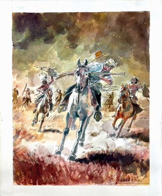 Lot 348 - LUCA VANNINI - Ken Parker: Sioux