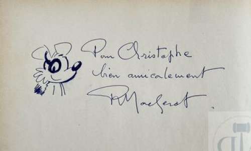 Macherot/Chlorophylle. Dessin dédicacé réalisé dans… | Dagoty