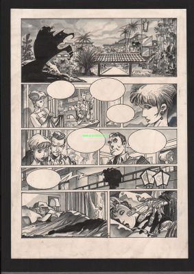 Alfonso Azpiri | El Fantasma de Palacio pg 6 | Artcoholics