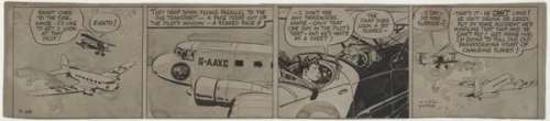 116: Sickles Scorchy Smith 7/14/36 original comic art | Russ Cochran