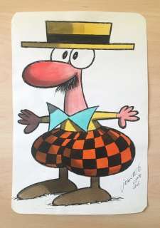 Jacovitti - Illustrazione originale - Page volante - (1976) | Catawiki