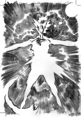 Jonas Scharf | Infernal Hulk vs Wolverine Page 20 | Geoff M Art Sales