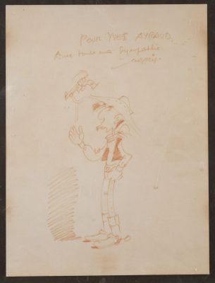 [Dessin Original] Morris Dessin... | [DESSIN ORIGINAL] MORRIS Dessin original à l’encre... | Nice Enchères