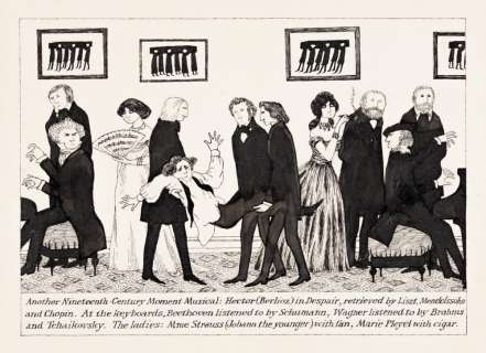 EDWARD GOREY (1925-2000) "Another Nineteenth-Century Moment Musical." | Swann Galleries