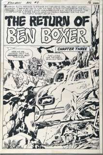 Jack Kirby (Crayonné), Mike Royer (Encrage) | Jack Kirby - Kamandi #8 page 6 | 2DGalleries