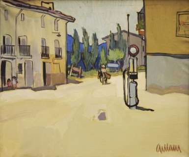 Lot 40 - JIJE (1914-1980) - Canete Huile sur toile. Signe en bas a…