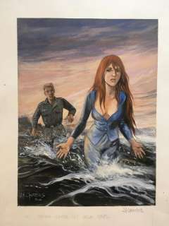 War and Dreams T1 - Projet de couverture - Page volante - EO - (2007) | Catawiki