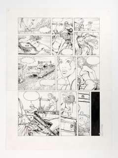 Labrosse Thierry Morea Planche... | LABROSSE Thierry Morea Planche 30 de l’album la brûlure... | Vermot et Associés