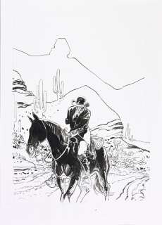 Boucq, François... | BOUCQ, François (né en 1955) le Bouncer. Encre de... | Coutau Bégarie