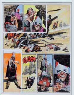 Lawrence. Don | Â«StormÂ». Planche en couleurs directes, gouache et encre de | Tessier Sarrou