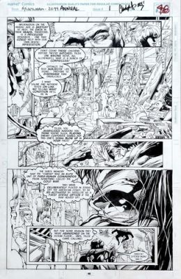 Spider-Man 2099 Annual #1 Page 48 Original Art Featuring Spiderman Miguel O’Hara | eBay US (Buy It Now)