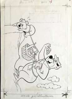 Yoghi - Copertina originale - Page volante | Catawiki