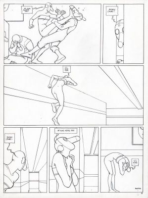 Moebius | Planche ORIGINALE 18 – LE MONDE D’EDENA : LA DÉESSE | 2DGalleries