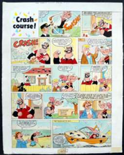 Bill Mevin | Popeye - Crash Course | Illustration Art Gallery