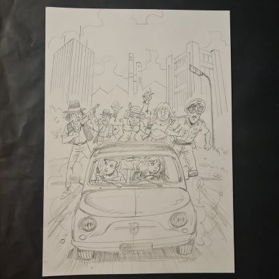 Bruno Di Sano | Projet de couverture bd rubine 15 | 2DGalleries