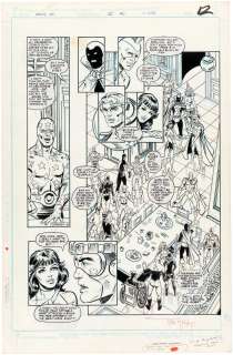 INFINTY INC. #25 COMIC BOOK PAGE ORIGINAL ART BY TODD MCFARLANE. | Hake’s