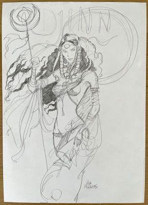 Ana Mirallès | Miralles - Djinn Cover | 2DGalleries