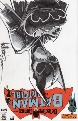 Cassandra Cain Batgirl sketch cover by Todd Beats | Raremarq (Buy It Now)