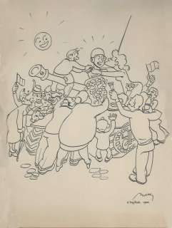 Marc (Sleen, Marc) - Originele illustratie - De bevrijding van stad Antwerpen - (1944) | Catawiki