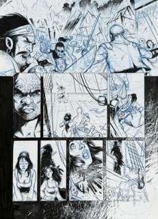 Lot 360 - Demare Nicolas/Pirates des 1001 lubes. Planche orignale du…