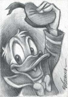 Hi Donald! - Original Drawing - Joan Vizcarra - Art de crayon | Catawiki