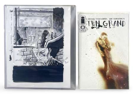 "Ten Grand" Original Comic Art & Issue #2 Comic | misc / divers