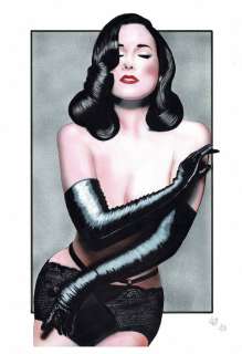 Septiembre, Diego - Original Painting - Pin-Up - Signed - Art original | Catawiki