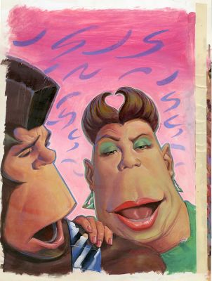 Steve Rude - First Comics #5 Cover