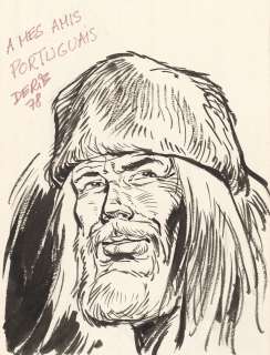 * Derib - Dessin... | * Derib - Dessin original: Superbe dessin représentant... | Tessier Sarrou