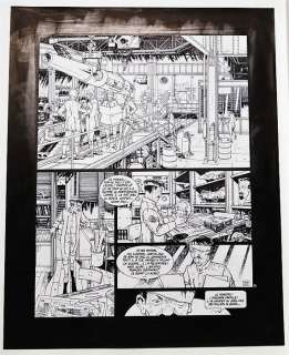 Delitte, Jean-Yves  - Planche originale - TanÃ¢tos T.2 - Le jour du chaos (2008) | Catawiki