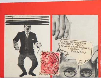 PIGNOTTI LAMBERTO (n. 1926) - Stamp "Oggi se non ti fai..." | Capitolium Art