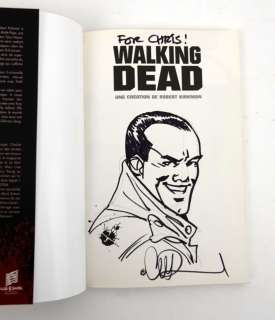 Adlard Charly Walking... | ADLARD Charly Walking Dead Rare dédicace sur l’album... | Vermot et Associés