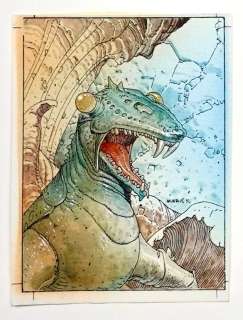 Moebius Mise En... | MOEBIUS Mise en couleur de la carte 70 The Euchinus... | Vermot et Associés