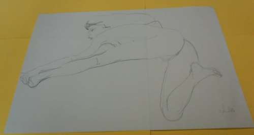 Leone Frollo - illustr. originale "Pin Up Artistica" Firmata - Page volante | Catawiki