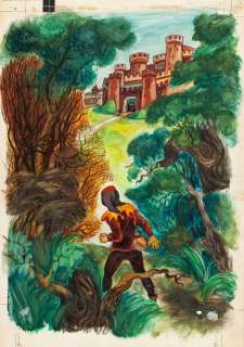 Zbigniew Rychlicki (1922 - 1989) | Zbigniew Rychlicki | "Robin Hood", ilustracja, 1953 | Desa Unicum