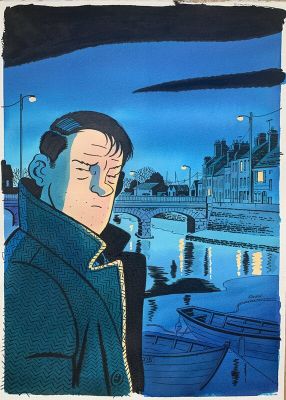 François Ravard, Jacques Tardi (Concept), Léo Malet (Scénariste) | Illustration originale Nestor Burma | 2DGalleries