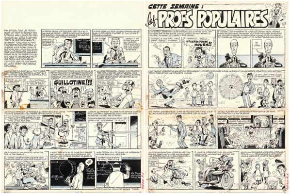Gotlib | Les Dingodossiers Les profs populaires | 2DGalleries