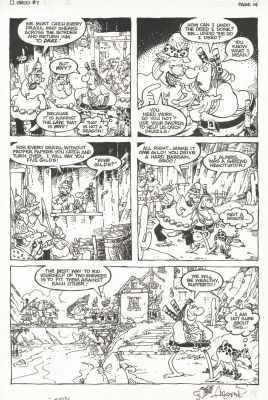 Sergio Aragonés | 44.) SERGIO ARAGONÉS: Groo #7 (Image) | Galerie Laqua