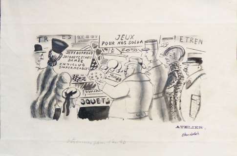 Chas Laborde | "Etrennes pour l’an 40" | Original-Art.fr