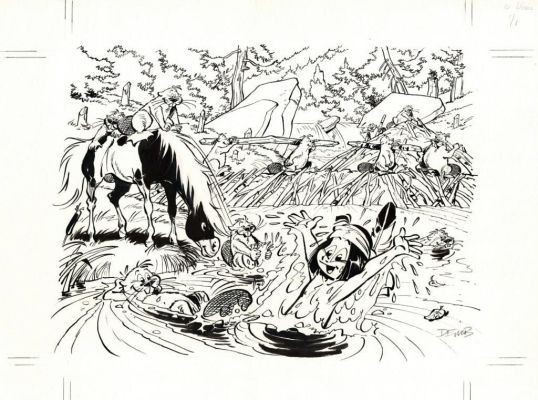 Lot 70 - Derib (Claude de Ribaupierre, 1944-). | BDEnchères