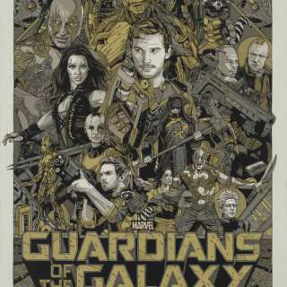 Guardians of the Galaxy Tyler Stout Gold Variant | Panel Gallery