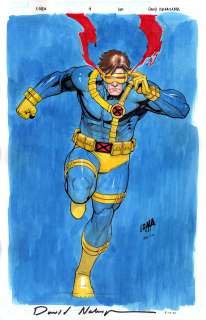 David Nakayama - X-Men #4 90s Cyclops Cover