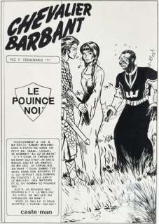 Floch/Le chevalier Ardent. Fausse couverture "Le pouince… | Dagoty