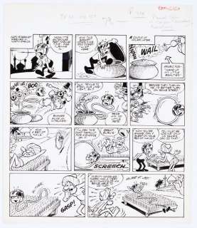 Cap Stardust original artwork from TV 21 No 101 pg 24, Aug 28 1971.… | Comic Book Auctions ltd