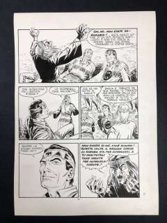 Tex n. 343 - Fabio Civitelli - tavola originale "Abissi" - (1989) | Catawiki